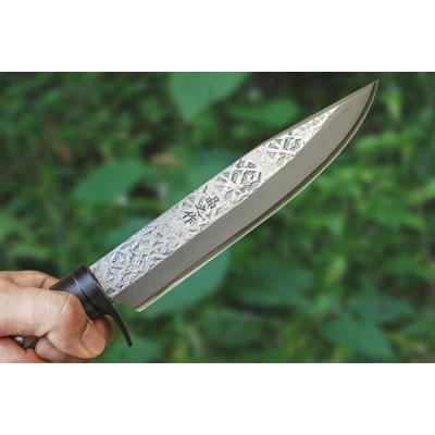 ふるさと納税 南国市 フロンティア剣鉈チェッカー180  青紙スーパー鋼　片刃 |  | 01