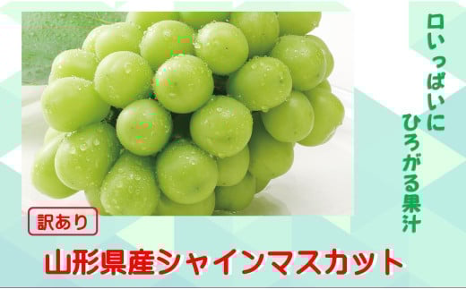 【訳あり】山形県産  シャインマスカット 約2kg
