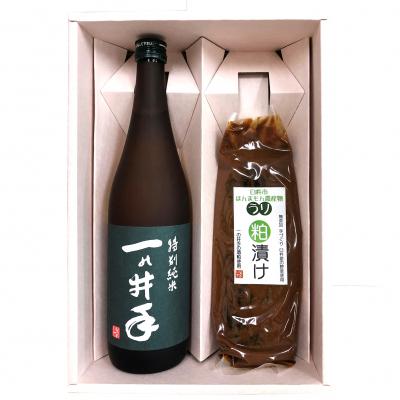 ふるさと納税 臼杵市 特別純米酒「一の井手」と久家本店の酒粕で漬けた「うりの粕漬け」セット