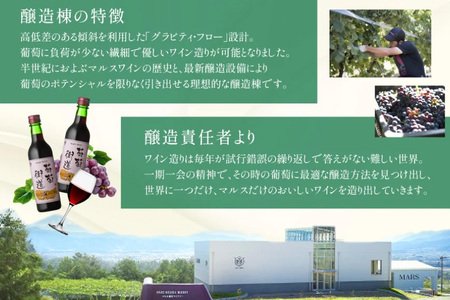 【ふるなび限定】マルス穂坂ワイナリー 体験チケット 1名様分 あなたにピッタリなワインをソムリエと一緒に見つけませんか。 [本坊酒造株式会社マルス穂坂ワイナリー 山梨県 韮崎市 20745037] ワ