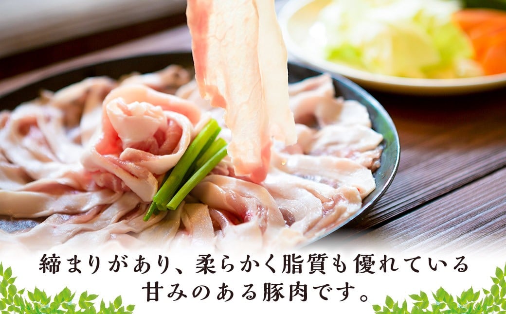 リバーワイルド・ハム・ファクトリー あかぶたロースしゃぶしゃぶ用 (150g×6パック) しゃぶしゃぶ 豚肉 肉 おかず うきは市