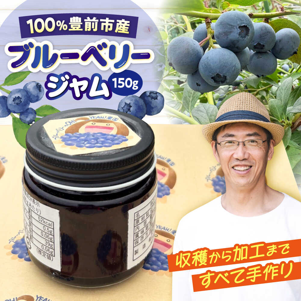 【ふるさと納税】ブルーベリージャム 《豊前市》 【OH YEAH!農園】[VER001] フルーツジャム 果物 フルーツ ブルーベリー ジャム ギフト 朝食 7000 7000円