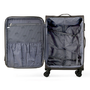 【5～9泊用 大容量に変身】スーツケース M レッド キャリーバッグ 軽量 スーツケース 赤 AIR6327