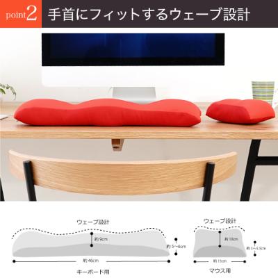 ふるさと納税  八峰町 王様のアームレスト枕 (キーボード&マウス ブラウン) 毎日の パソコン デスクワーク をサポート |  | 02