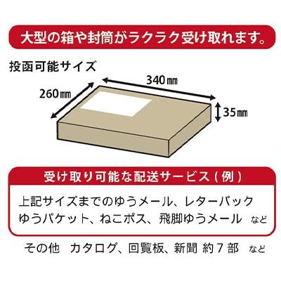ふるさと納税 三条市 大型郵便ポスト&ガーデンポストスタンド チタングレー 郵便受け [グリーンライフ]【034P005】 |  | 02