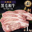 【ふるさと納税】九州産 和牛 ロース 大判 焼肉 1kg （ 3枚 ～ 4枚 ） | 焼肉 焼き肉 お肉 BBQ 和牛ロース ロース ロース肉 国産 国産和牛 牛 牛肉 和牛 鹿児島県産 焼き肉用 鹿児島県大崎町