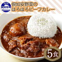 【ふるさと納税】 北海道 倶知安 ビーフカレー 200g × 5食 中辛 カレー カレーライス レトルトカレー レトルト食品 レトルト 加工食品 おかず 惣菜 便利 簡単 時短 湯煎 レンジ ビーフ 牛肉 野菜 じゃがいも スパイス 人気 グルメ お取り寄せ ギフト 送料無料 倶知安町