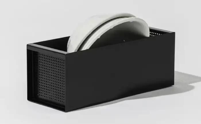 収納 水切りカゴ CARGO(H110mm)ブラック 収納 BLBQ005