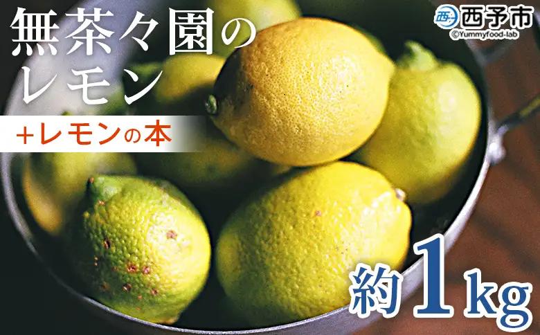 【先行予約】＜無茶々園のレモン 約1kg＋レモンの本＞ フルーツ 果物 くだもの れもん 檸檬 柑橘 香酸柑橘 国産 無茶々園 特産品 愛媛県 西予市【常温】『2027年1月～3月までに順次出荷予定』AMC0063