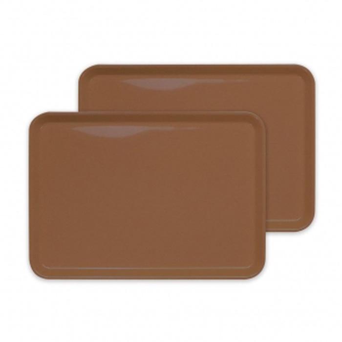 【ふるさと納税】カラフルピノトレー M 33cmブラウン 2枚組 タツクラフト 【Tk54w】 | 橋本達之助工芸 TATSU-CRAFT おしゃれ 送料無料 日用品 インテリア ランチ