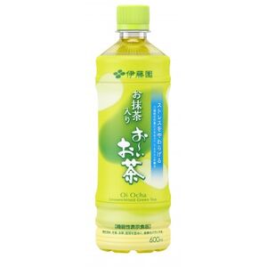 【兵庫県神河町】伊藤園のお抹茶入りおーいお茶　600ml×24本(1ケース)【1458280】