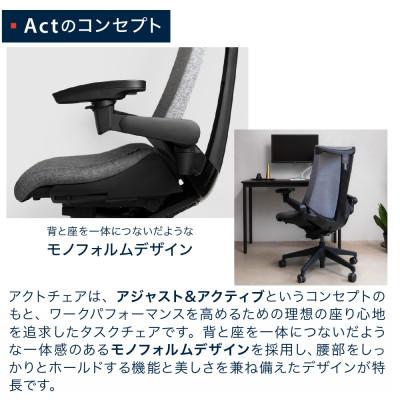ふるさと納税 近江八幡市 イトーキ オフィスチェア『アクトチェア』ウレタンキャスター  張地:ホワイトグレーT |  | 02
