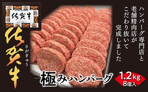 佐賀牛 ハンバーグ 8個 ※画像はイメージです