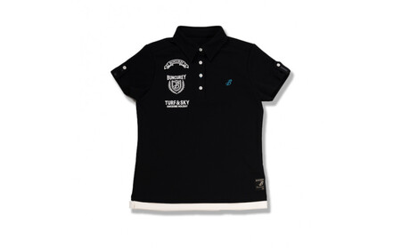 BUNCUREY　ゴルフウェア　半袖ポロシャツ（BL23SS-01-505）ブラック／サイズ2