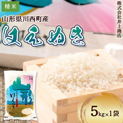 【ふるさと納税】令和7年産山形県産はえぬき　精米 5kg×1袋【1706279】