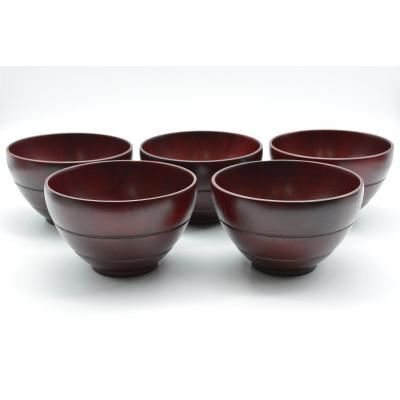 ふるさと納税 海南市 お好み椀　茜　5個入り　A-4130