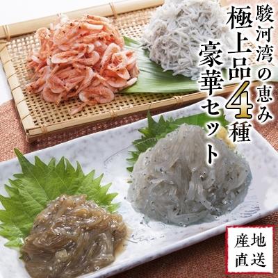 ふるさと納税 吉田町 【明治神宮・奉献品】駿河湾の恵み『極上品4種豪華セット』【丸三水産】　