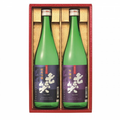【ふるさと納税】【七笑酒造】木曽の華セット(純米吟醸酒720ml・吟醸酒720ml　各1本)蔵元直送【1640135】