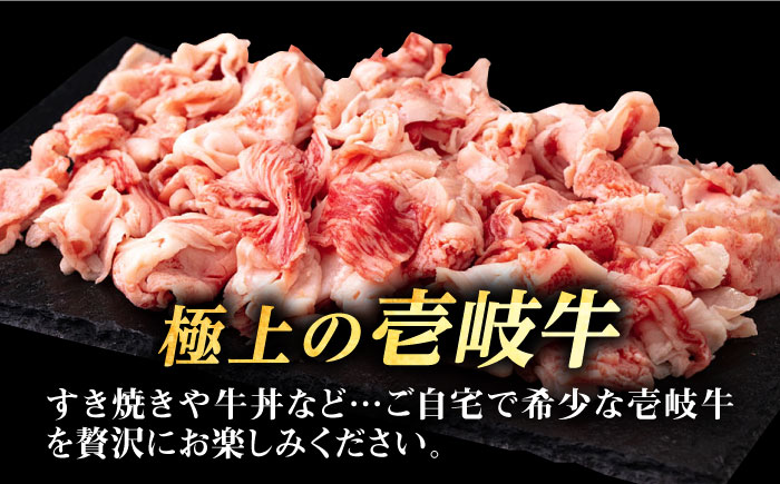 【全3回定期便】 壱岐牛 こま切れ （バラ） 1kg《壱岐市》【株式会社イチヤマ】[JFE062] 定期便 赤身 肉 牛肉 細切れ 小間切れ BBQ 焼肉 焼き肉 87000 87000円