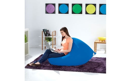 Yogibo Mini Premium（ヨギボー ミニ プレミアム）アクアブルー