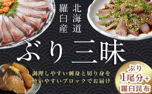 
            ぶり三昧(3)(1尾分) 生産者 支援 応援
          