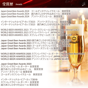 ビール スワンレイクビール 世界一金賞受賞入り 長期熟成＆季節限定ビール入り飲み比べ20本セット 阿賀野市 新潟県 阿賀野 クラフト 飲み比べ クラフトビール 地ビール ビール お酒 酒 詰め合わせ 