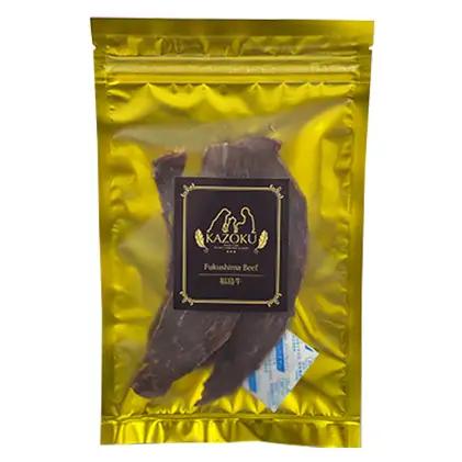【KAZOKU】福島牛ジャーキー20g×3袋【ペットフード 犬猫用 ジャーキー おやつ 無添加 小分け 国産】 加工食品 