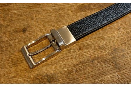 SHRUNKEN LEATHER ELASTIC BELT [KMK-0112]