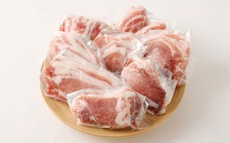 【3ヶ月定期便】 しゃぶしゃぶ 4種食べ比べセット 大分県産 豚肉 約1.6kg ×3回 合計4.8kg 【米の恵み】 ロース バラ モモ ウデ 肉