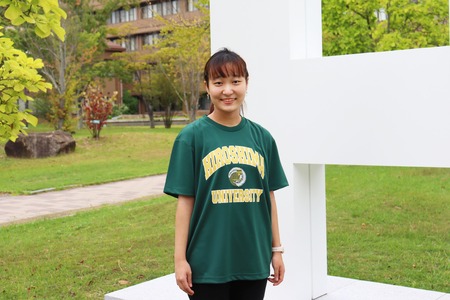 HU（広島大学）オリジナルグッズ　ドライＴシャツ　(L）