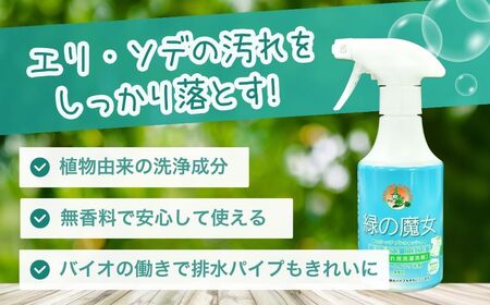 部分洗い洗剤　無香料　緑の魔女エリソデプレウォッシュ　280mL×24 | 洗剤 洗剤 洗剤 洗剤 洗剤
