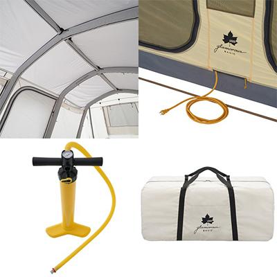 ふるさと納税 城陽市 グランベーシック エアマジック リビングハウス キャンプアウトドアにはエアテント!71805532 |  | 03