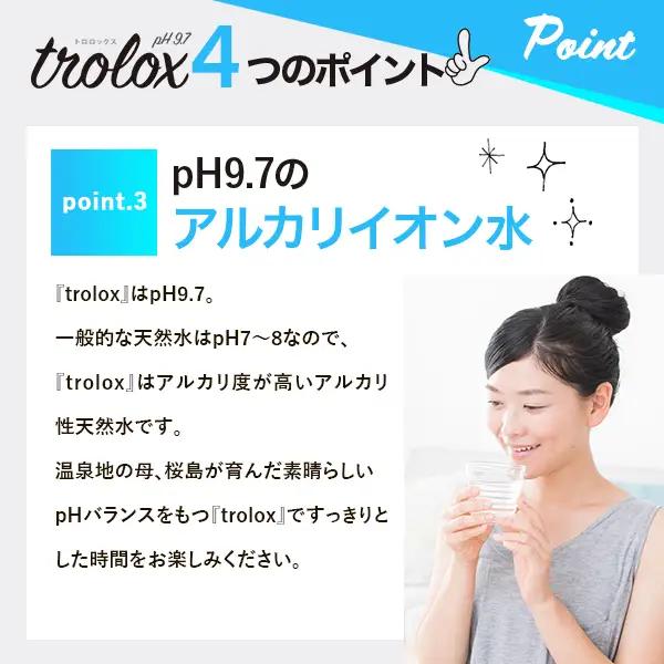 B2-5024-2609／【9月30日まで】天然抗酸化水 トロロックス（12L BIB×2箱）