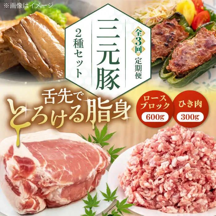【全3回定期便】平田牧場 2種 セット 豚肉 詰め合わせ セット [AJAP043]