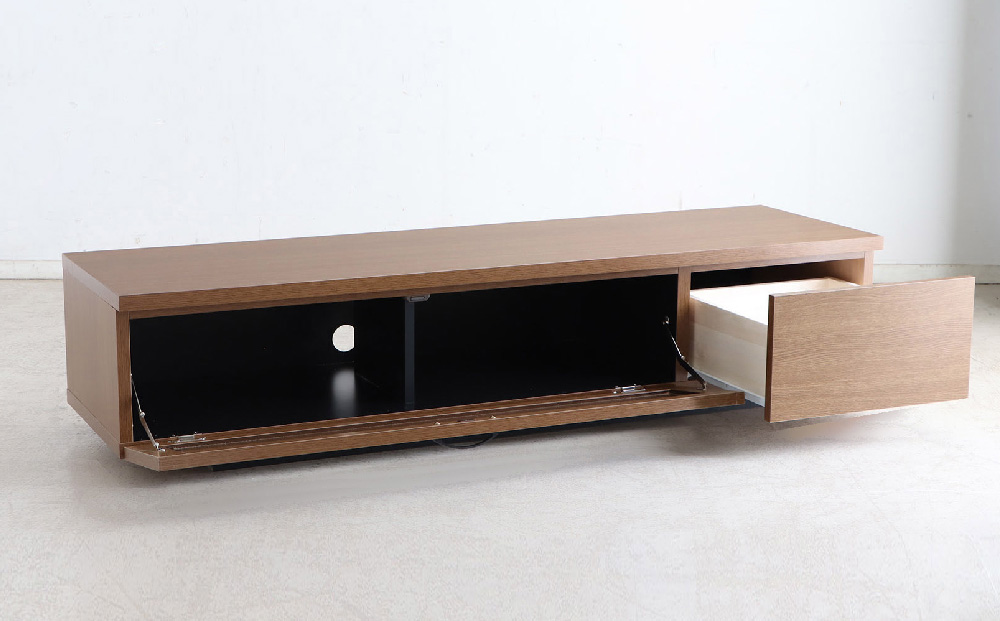 【東馬家具】FZ コルム 140TV BR【テレビボード テレビ台 ローボード 収納ボード ブラウン シンプル 木目 おしゃれ ふるさと納税】(H060613)