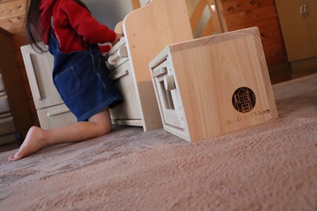 ひのきのままごとセット Hinoki no Chikara