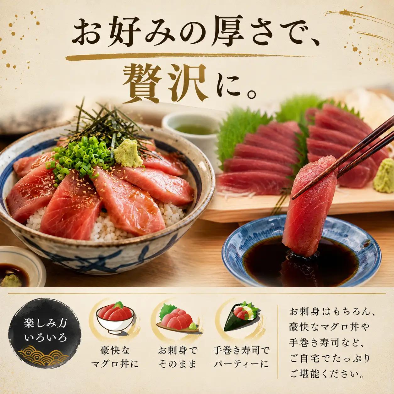 天然まぐろブロック400g～500g 冷蔵【まぐろ】