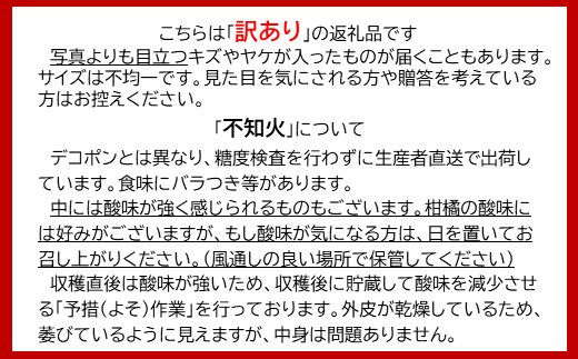 生産者応援品!!【まだ間に合う！4月～5月発送 冷蔵便】訳あり 【お届け日の指定不可】よかんばい 鹿島産 不知火 約11kg | 不知火 訳あり 家庭用 しらぬい みかん 柑橘 箱込み 配送における 