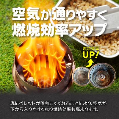 ふるさと納税 小牧市 鍛冶屋の頓珍漢　ソロストーブ タイタン専用 ロストル ペレットアダプター[050S33] |  | 02