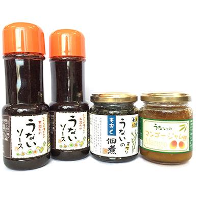 ふるさと納税 うるま市 うないのおいしい食品づくり(ソース・佃煮・ジャムのセット)