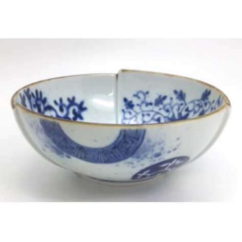 有田焼 染付絵変わり三方つなぎ5.5寸鉢 マルコウ陶苑 A25-169_イメージ3