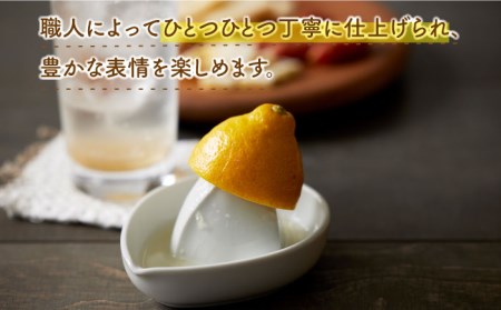 【美濃焼】おろし上手 レモン絞り器【ヤマ忠木股製陶】 キッチンアイテム キッチンツール 陶器 [MDB004]