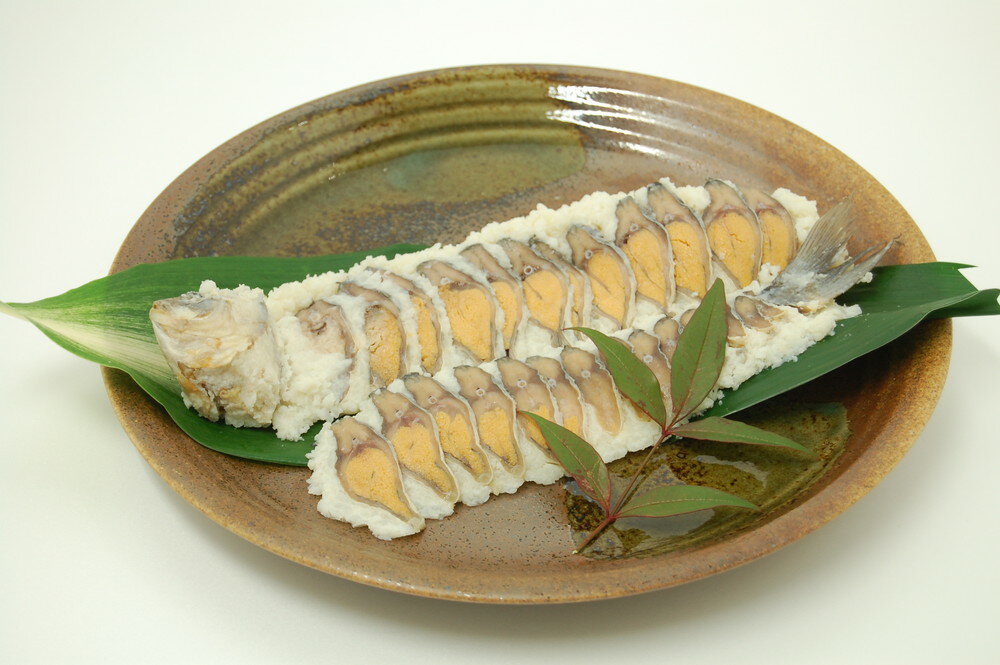【ふるさと納税】近江本にごろ ふなずし 大スライス 380g 発酵食品 滋賀県産 にごろぶな