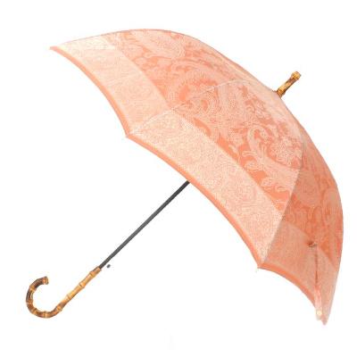 ふるさと納税 富士河口湖町 槙田商店【晴雨兼用】長傘 kirie ペイズリー:ビンテージアプリコット