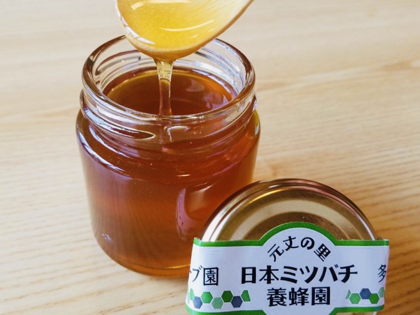 無農薬ハーブ園から採取した超希少な日本ミツバチの蜂蜜　GE-05