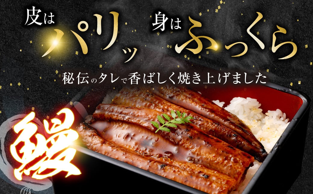 ASR-2023 鹿児島県産うなぎ蒲焼ｶｯﾄ 3人前 約225g(約75g×3袋)