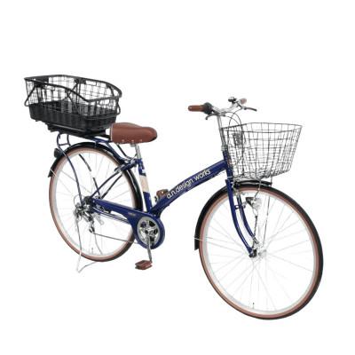 ふるさと納税 泉佐野市 a.n.designworks/ STYLE KIX CITY276 ネイビー 27型 自転車 |  | 01