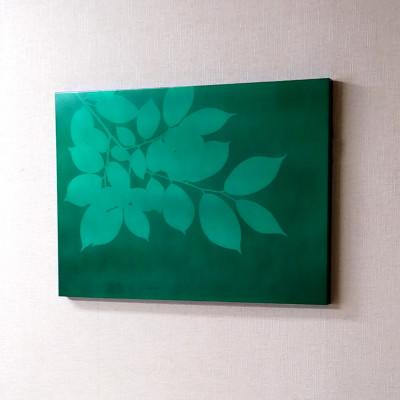 ふるさと納税 海南市 漆器のアートパネル　リーフ