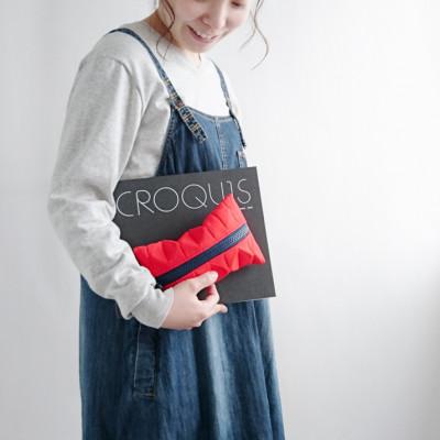 ふるさと納税 五泉市 OriamiペンケースレギュラーMサイズ(パッションレッド) |  | 01