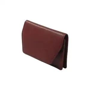 豊岡財布　AW0401　名刺入れ（ワインレッド）
